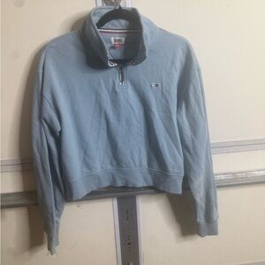 Tommy Hilfiger Light Blue Cowl Neck Sweater